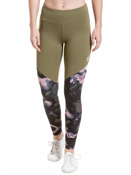 Meatfly Meatfly jambiere damă Arabel Olive/Storm Camo Pink | Verde | Mărime