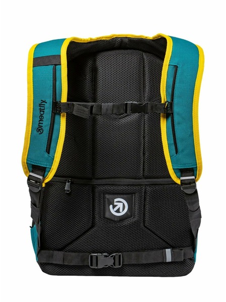 Meatfly Meatfly rucsac Exile Black / Snake Green 24 L | Verde | Volum 24 L