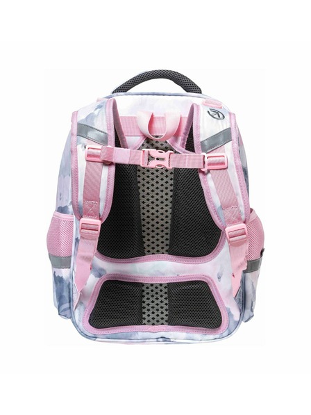 Meatfly Meatfly ghiozdan şcolar Max Clouds Pink 17L
