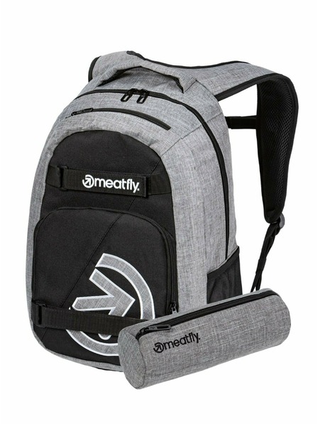 Meatfly Rucsac Meatfly Exile Black / Grey Heather 24 L