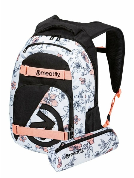 Meatfly Rucsac Meatfly Exile Blossom White 24 L