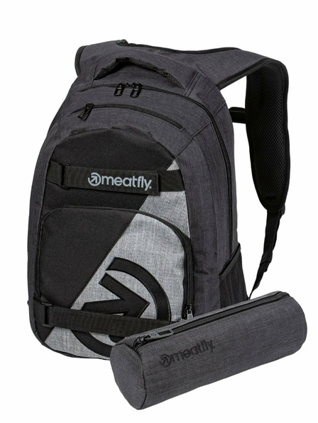 Meatfly Rucsac Meatfly Exile Charcoal Heather / Grey Heather 24 L