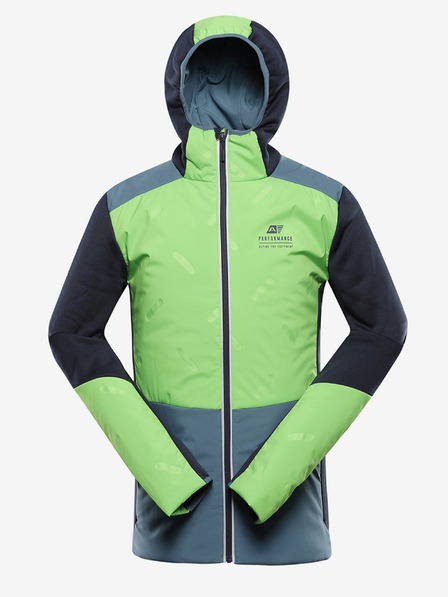 ALPINE PRO Tricou cu uscare rapidă Alpine Pro GOMAR verde pentru bărbați