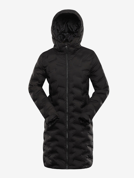 ALPINE PRO Palton pentru femei cu impregnare wr ALPINE PRO AWEDA negru