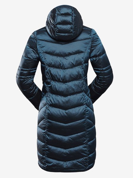 ALPINE PRO Palton lung ultraușor pentru femei ALPINE PRO OREFA albastru