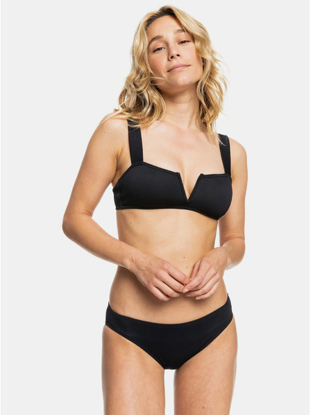 Roxy Costum de baie în două piese, negru cu dungi, Roxy