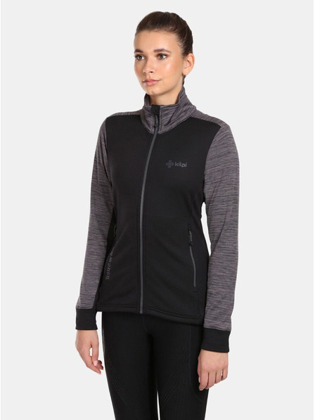 Kilpi Hanorac sport funcțional negru pentru femei Kilpi SIREN-W