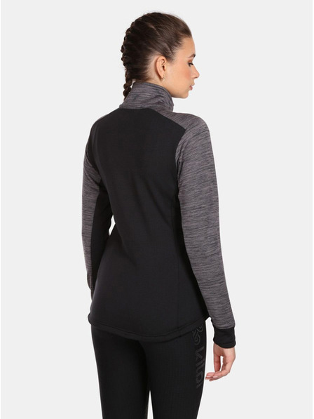 Kilpi Hanorac sport funcțional negru pentru femei Kilpi SIREN-W