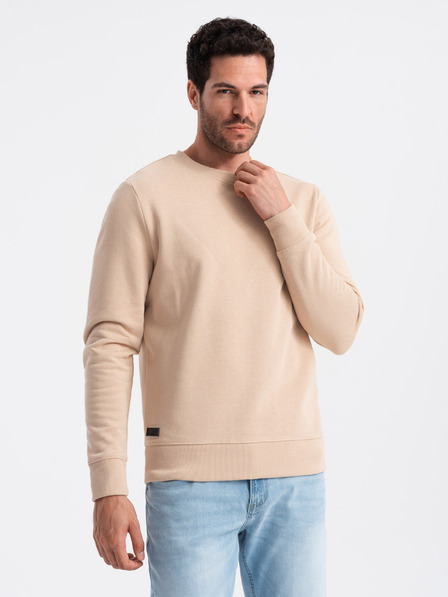 Ombre Clothing Hanorac din bumbac BASIC pentru bărbați Ombre Clothing
