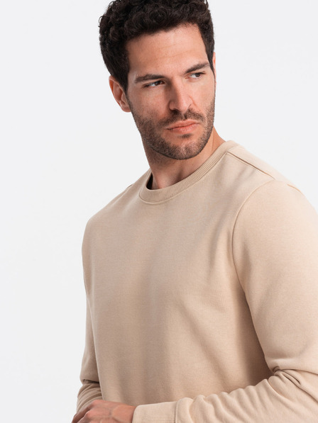 Ombre Clothing Hanorac din bumbac BASIC pentru bărbați Ombre Clothing