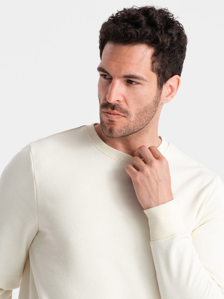 Ombre Clothing Hanorac din bumbac BASIC pentru bărbați Ombre Clothing