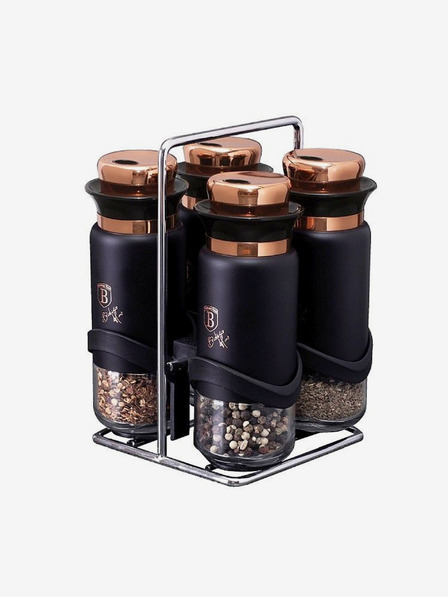 Berlingerhaus Rădăcini în suport set de 5 Colecția Black Rose BERLINGERHAUS