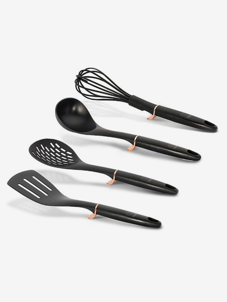 Berlingerhaus Set de ustensile de bucătărie de 4 bucăți Black Rose Collection BERLINGERHAUS