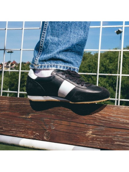 BOTAS *** Adidași din piele pentru bărbați / ghete Botas Classic Black