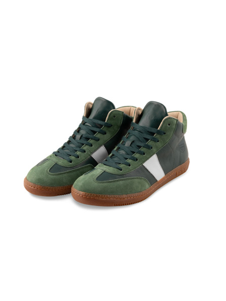 BOTAS *** Adidași din piele pentru bărbați / ghete verzi BOTAS