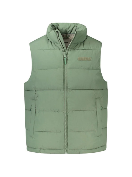 Guess Jeans Vestă verde matlasată pentru bărbați Rohan Guess jeans
