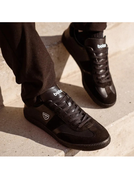 BOTAS *** Pantofi sport/adidași din piele pentru femei negri Botas Iconic Dark