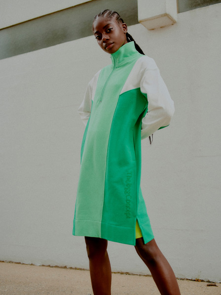 The Jogg Concept Rochie hanorac verde pentru femei The Jogg Concept