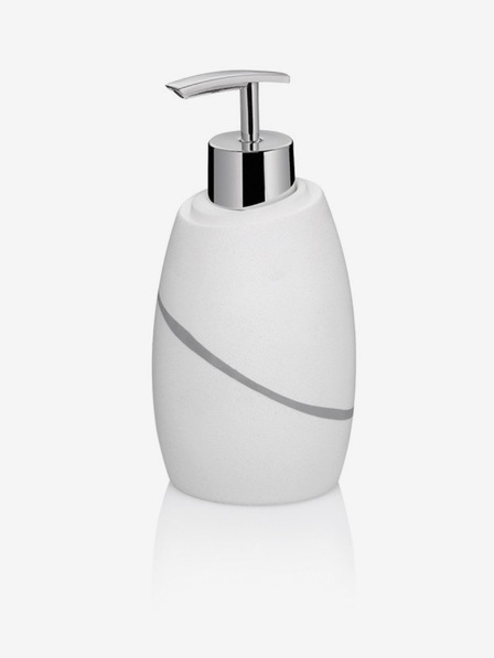 Kela Dispenser de săpun Talus polirezină alb 300 ml KELA