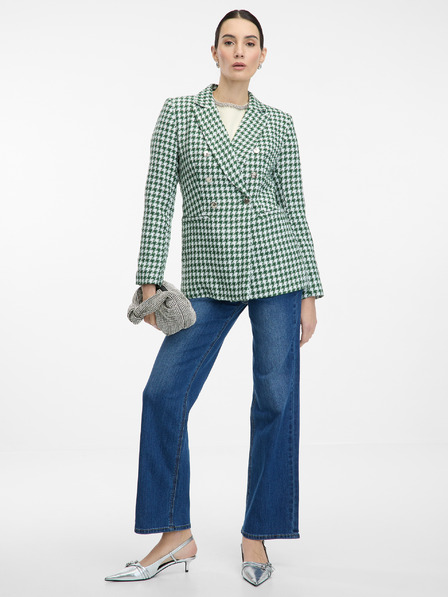 Orsay Jachetă de damă verde cu model ORSAY