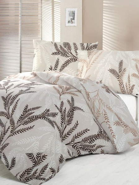 Kvalitex Lenjerie de pat din satin franțuzesc prelungită LUXURY COLLECTION 1+2, 240x220, 70x90cm OKSIA
