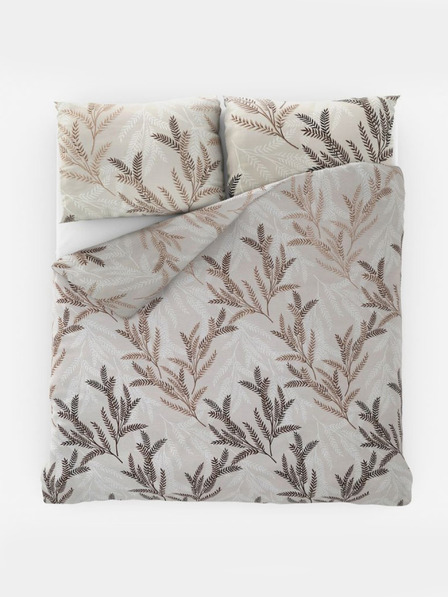 Kvalitex Lenjerie de pat din satin franțuzesc prelungită LUXURY COLLECTION 1+2, 240x220, 70x90cm OKSIA
