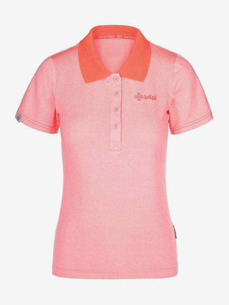 Kilpi Tricou polo funcțional pentru femei, roz deschis Kilpi COLLAR-W