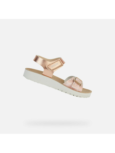 Geox Sandale roz pentru fete Geox Costarei