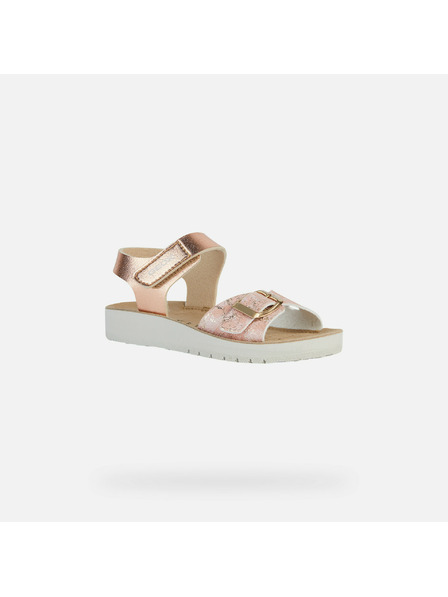 Geox Sandale roz pentru fete Geox Costarei