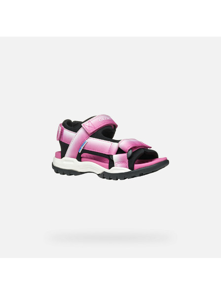 Geox Sandale roz pentru fete Geox Borealis