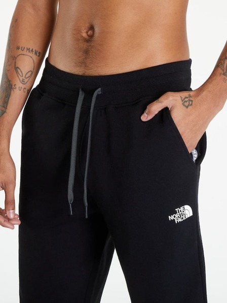 The North Face Pantaloni de trening negri pentru bărbați The North Face Zumu