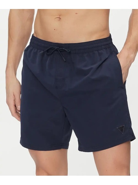 Guess Jeans Șort de baie bleumarin pentru bărbați Guess Shorts Blue