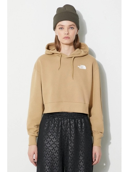 The North Face Hanorac maro The North Face Trend Crop Hoodie pentru femei