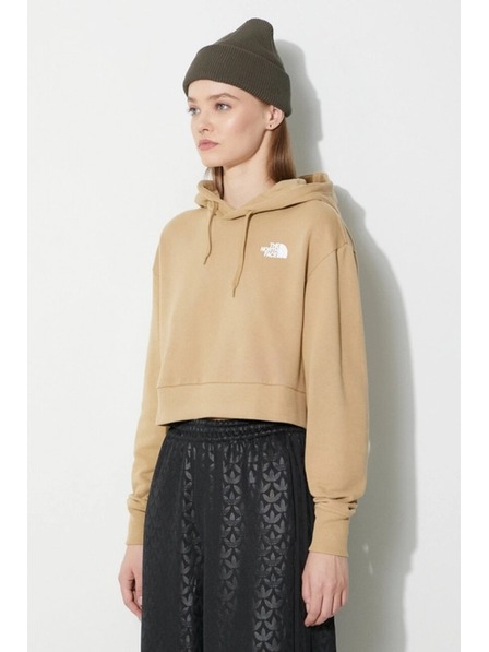 The North Face Hanorac maro The North Face Trend Crop Hoodie pentru femei
