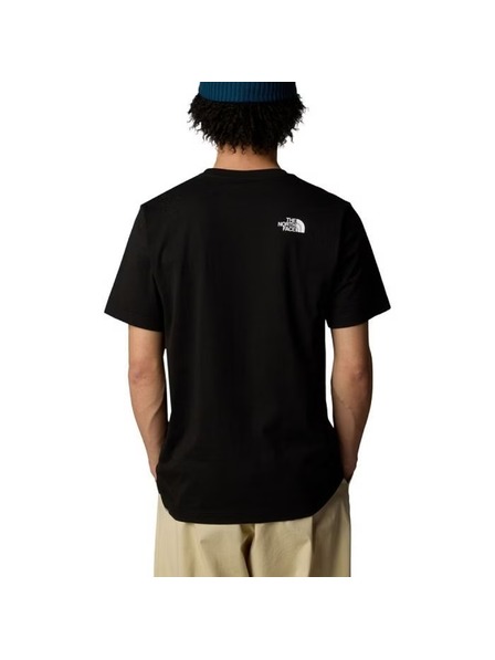The North Face Tricou negru pentru bărbați The North ss Fine Tee
