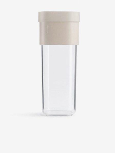 Lékué Set de trei recipiente pentru păstrarea alimentelor uscate Lékué Flip Storage gri deschis (L)