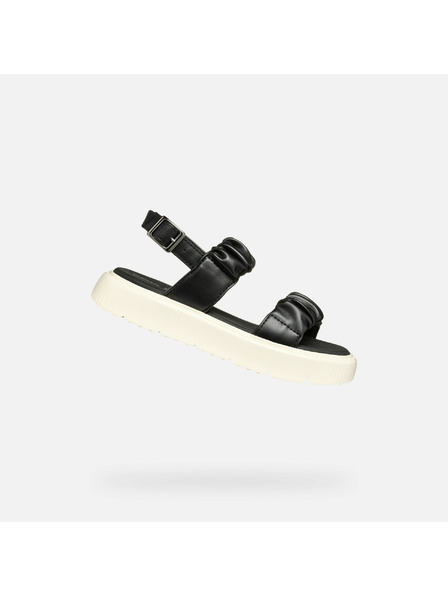 Geox Sandale negre pentru fete Geox Kodette