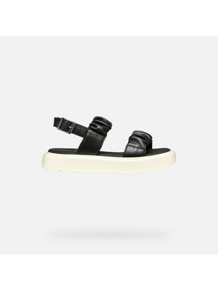 Geox Sandale negre pentru fete Geox Kodette