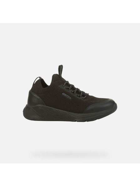Geox Adidași negri Geox Sprintye pentru băieți