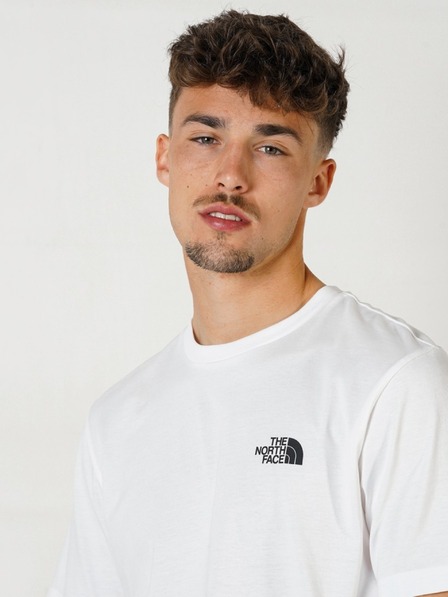 The North Face Tricou alb pentru bărbați The North Face Simple Dome