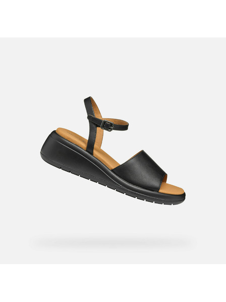 Geox Sandale negre pentru femei Geox Meliconia