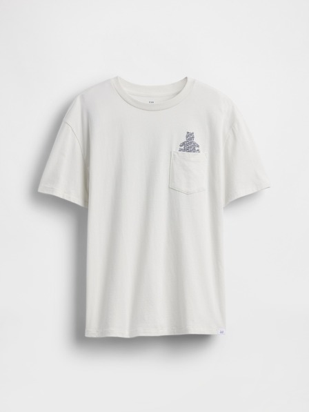 GAP Tricou pentru copii cu buzunar Brannan Unisex GAP