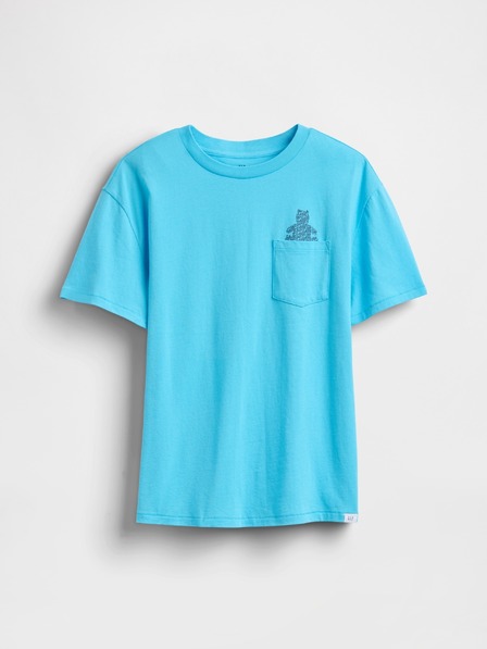 GAP Tricou pentru copii cu buzunar Brannan Unisex GAP