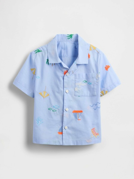 GAP Cămașă din poplin pentru baby GAP