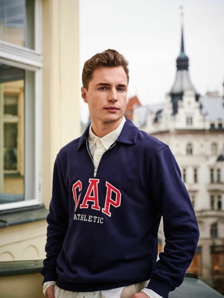 GAP Hanorac polo cu logo GAP