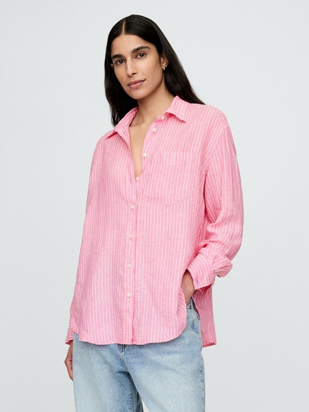 GAP Cămașă oversize din in Big Shirt GAP