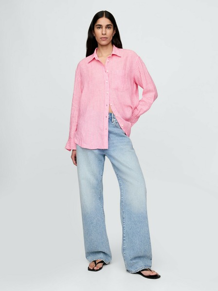 GAP Cămașă oversize din in Big Shirt GAP