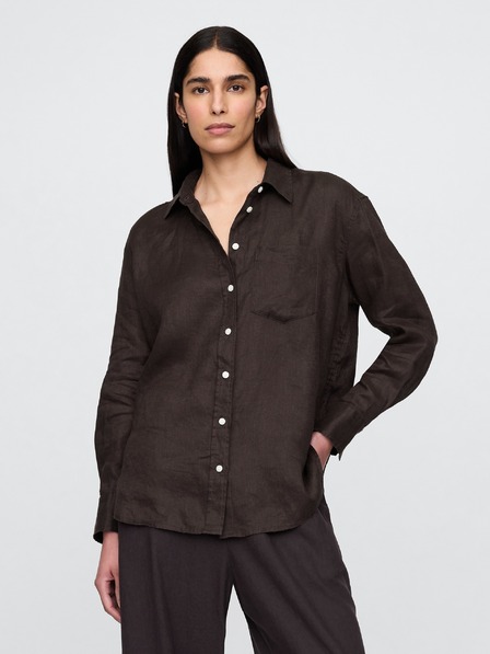 GAP Cămașă oversize din in Big Shirt GAP