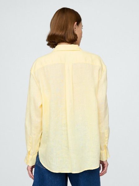 GAP Cămașă oversize din in Big Shirt GAP