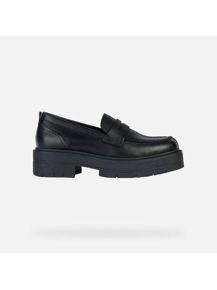 Geox Mocasini negri pentru femei Spherica Ec7